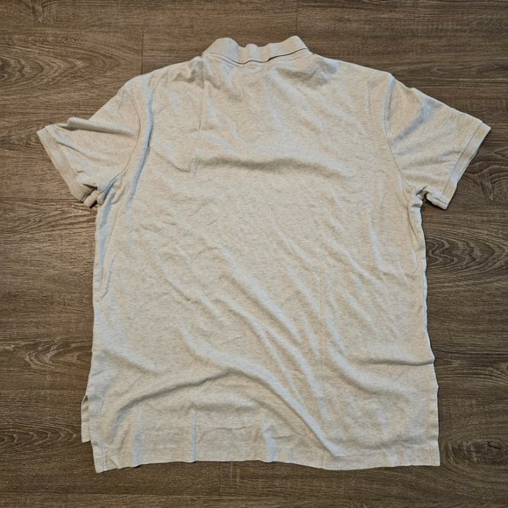 Polo Ralph Lauren Polo Shirt Mens Large Beige Pima Soft Touch Short Sleeve - Picture 9 of 9